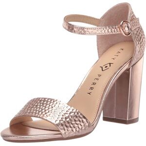 Katy Perry Rose Gold Sandals size 8